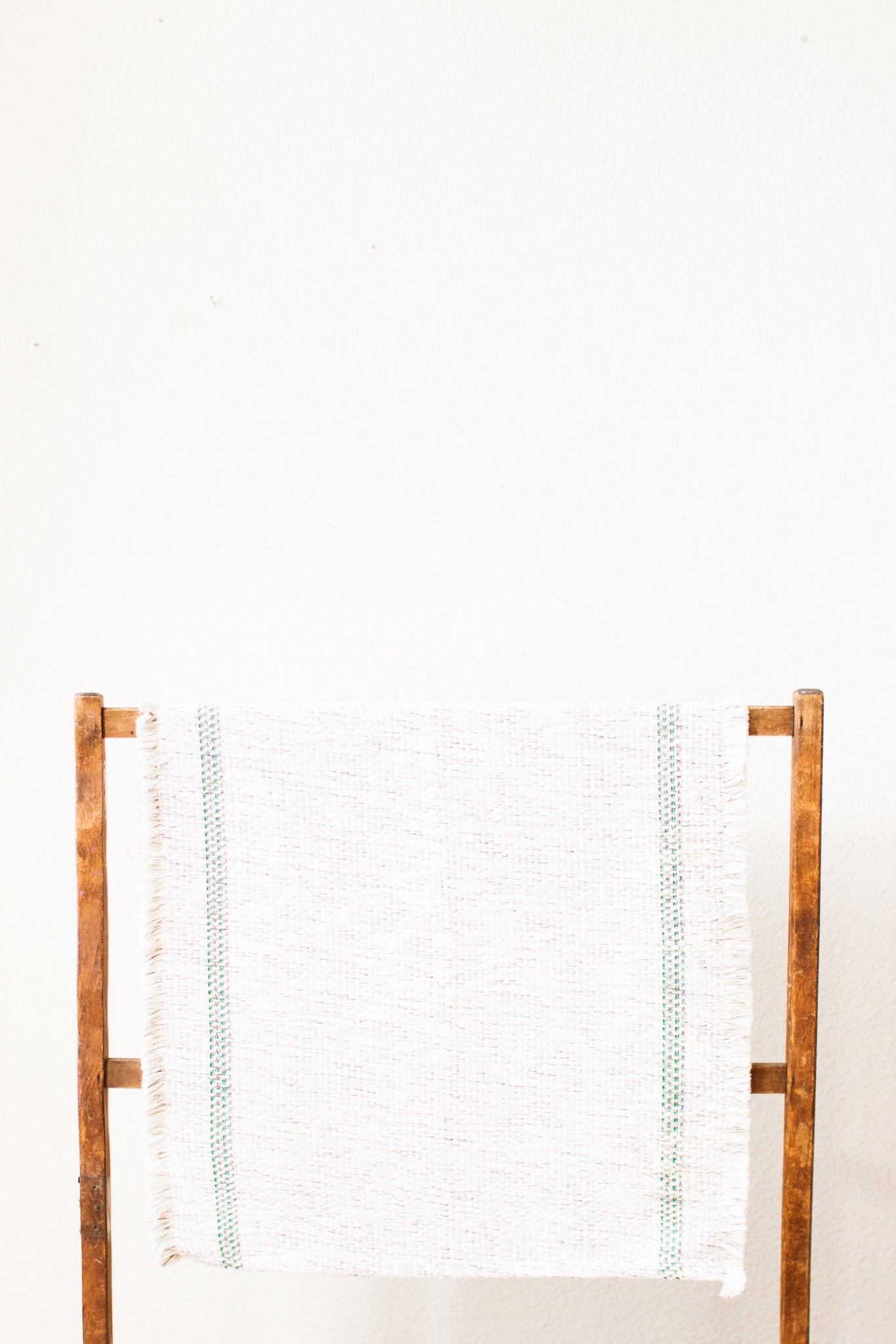 Handwoven Egyptian Cotton Tea Towel, Calla Lily