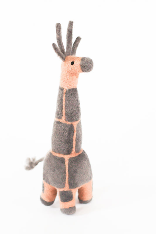 Georgie Giraffe, Voca Peach with Voca Grey