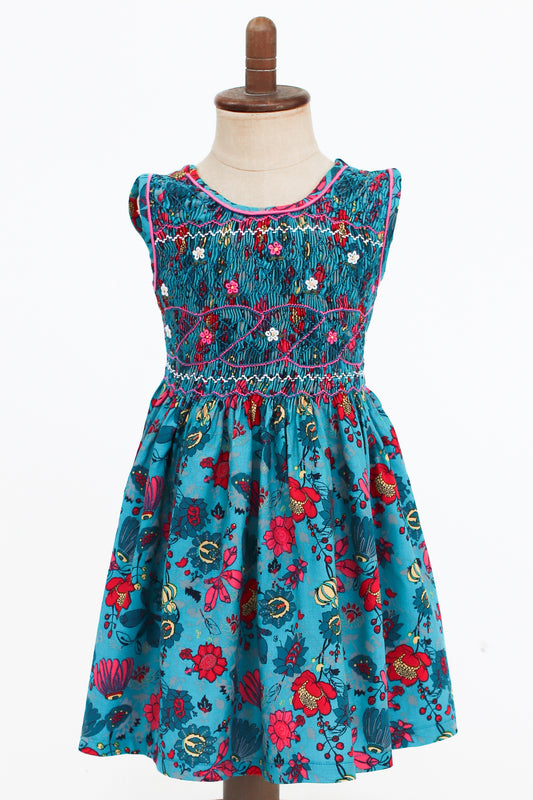 Hand-Smocked Dress, Meadow