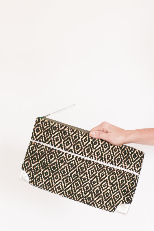 Woven Clutch, Forest