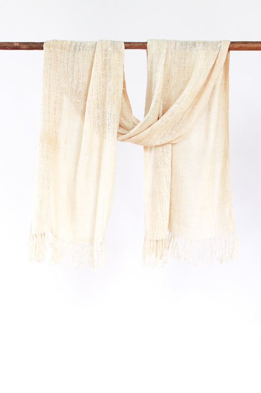 Wild Silk Scarf Sun Bleached, Medium