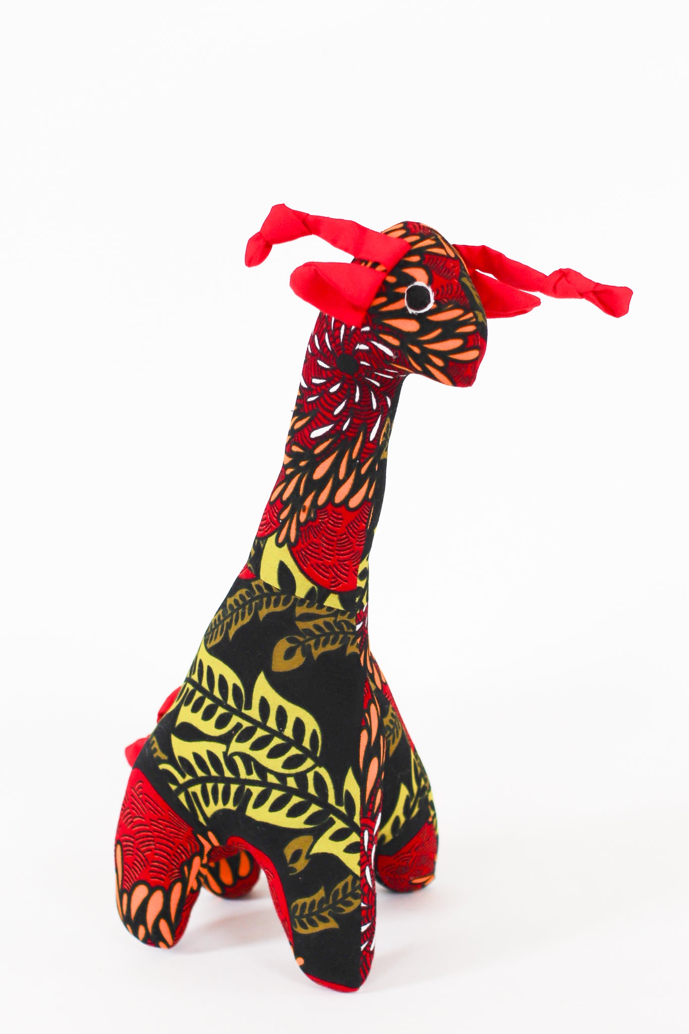 Plush Kitenge Giraffe, Twiggy