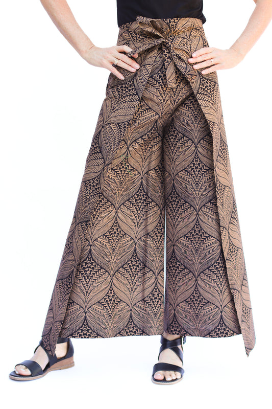Mupenzi Wrap Pant, Brandy