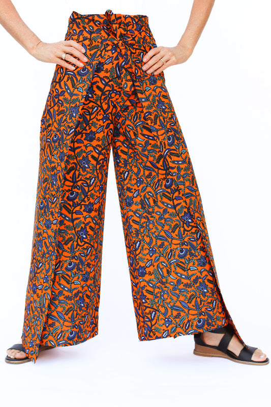 Mupenzi Wrap Pant, Tang