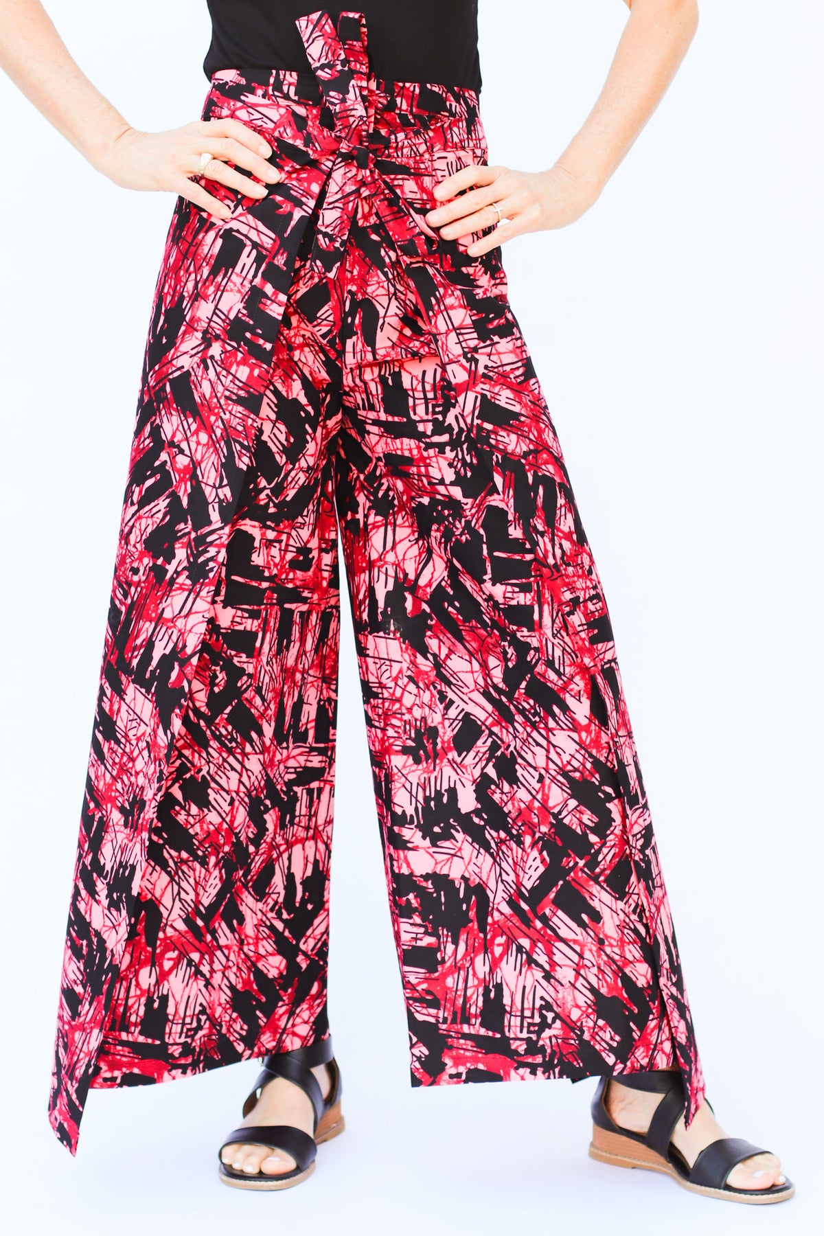 Mupenzi Wrap Pant, Fire + Ice