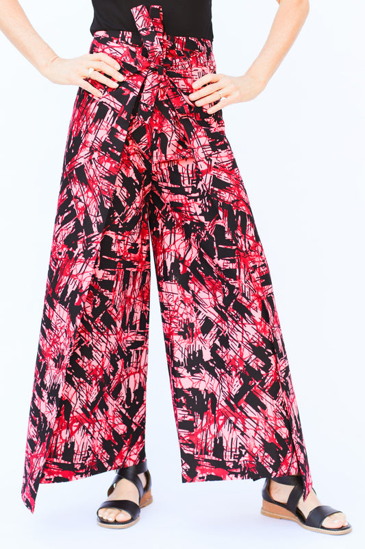 Mupenzi Wrap Pant, Fire + Ice