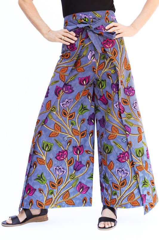 Mupenzi Wrap Pant, Blooming Vine