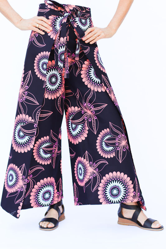 Mupenzi Wrap Pant, Daylily