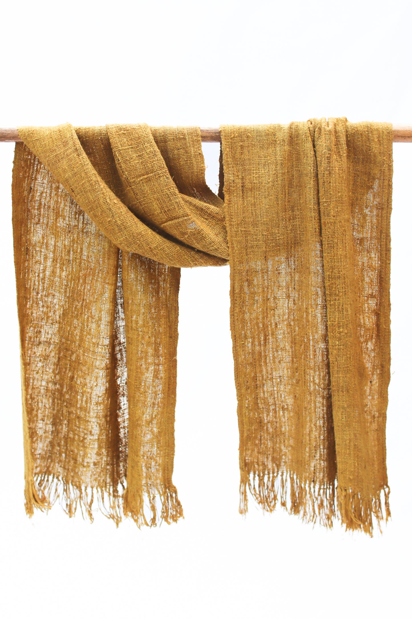 Wild Silk Scarf, Turmeric + Passion Fruit