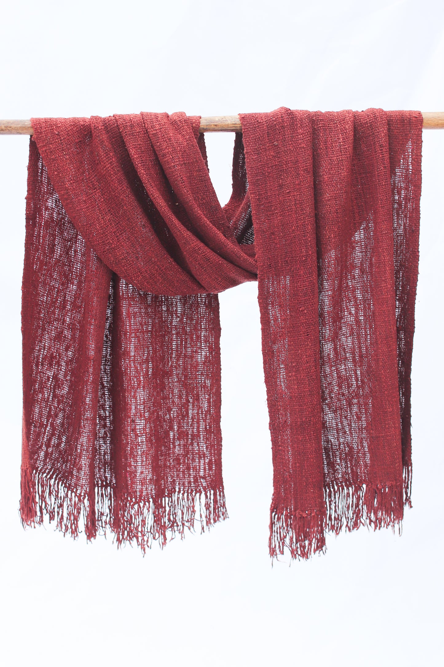 Wild Silk Scarf, Nato Bark