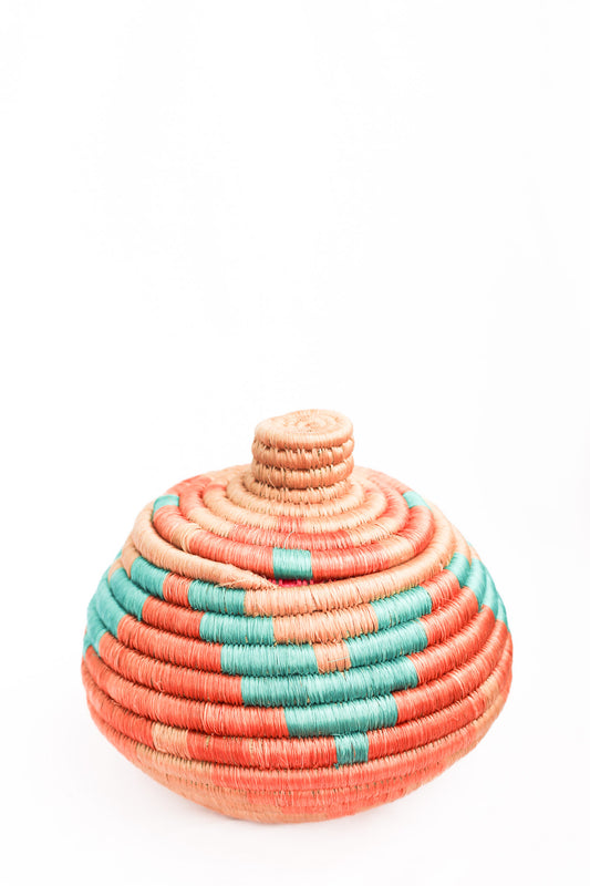 Lidded Basket, Mango