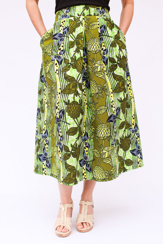 Mapenzi Skirt, Summer Garden