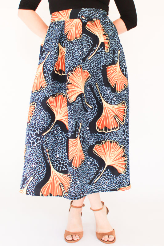 Mapenzi Skirt, Ginkgo