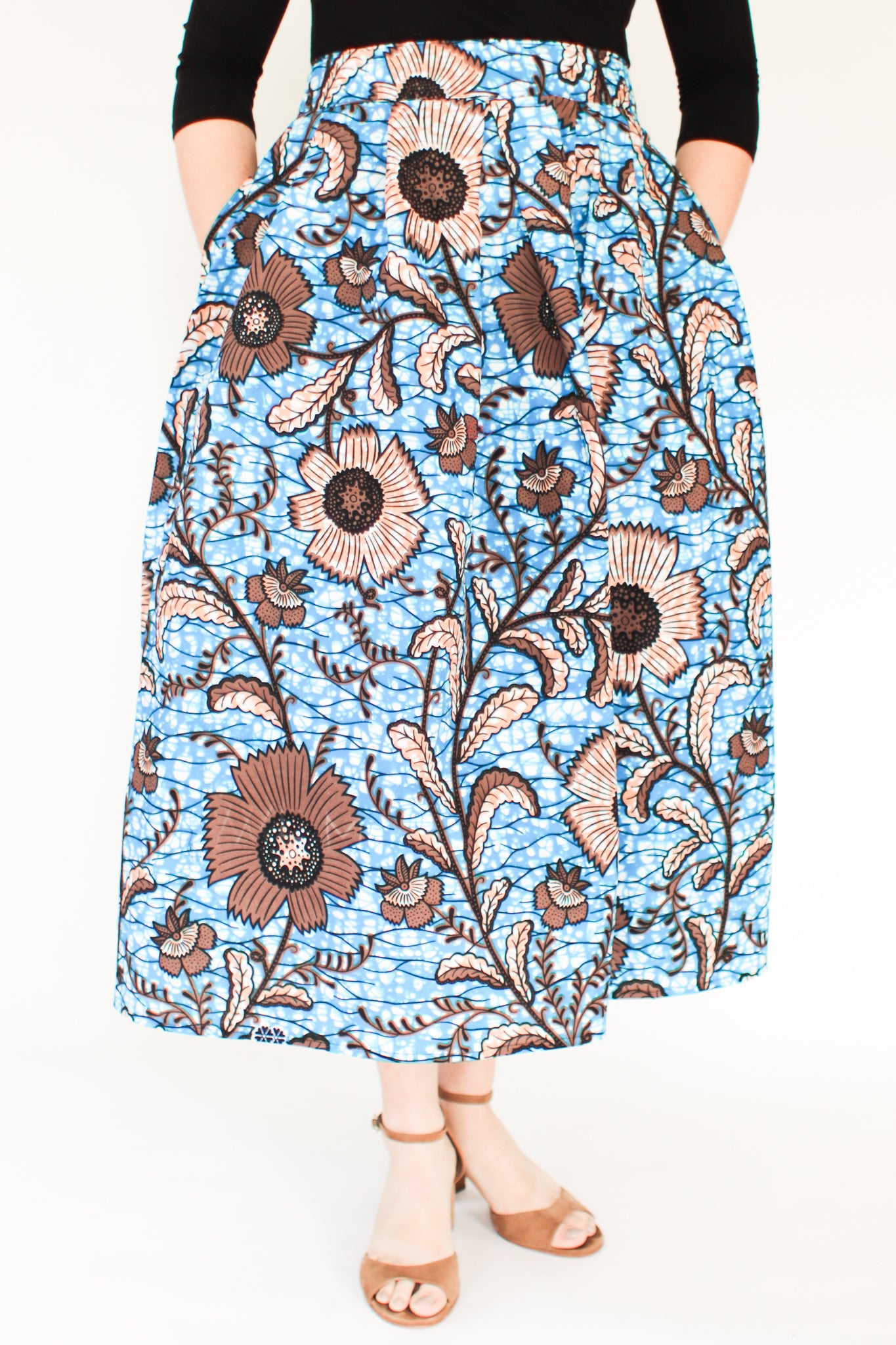 Mapenzi Skirt, Aquamarine
