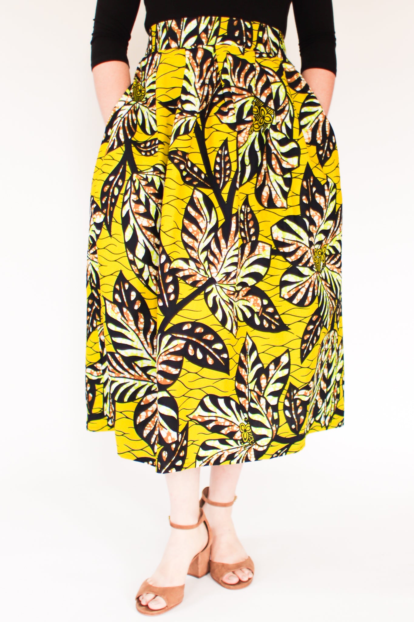 Mapenzi Skirt, Bengal Blooms