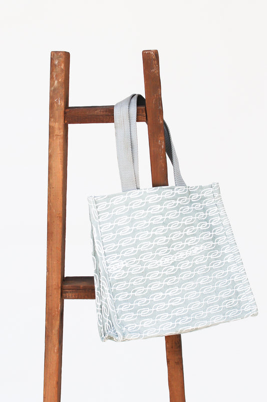 Mini Canvas Tote, Storm