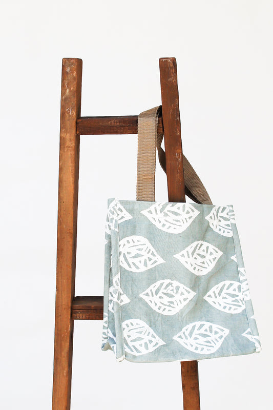 Mini Canvas Tote, Mopane