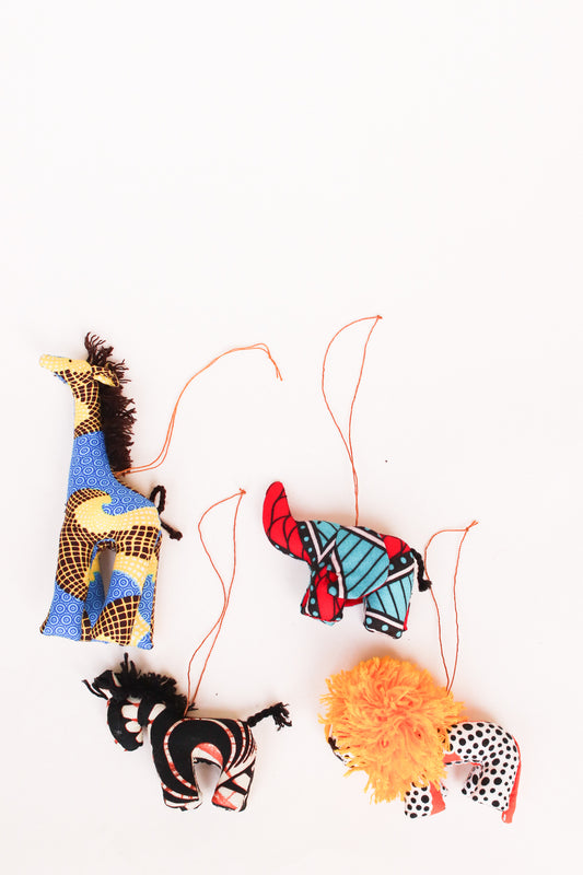 Safari Ornament Set