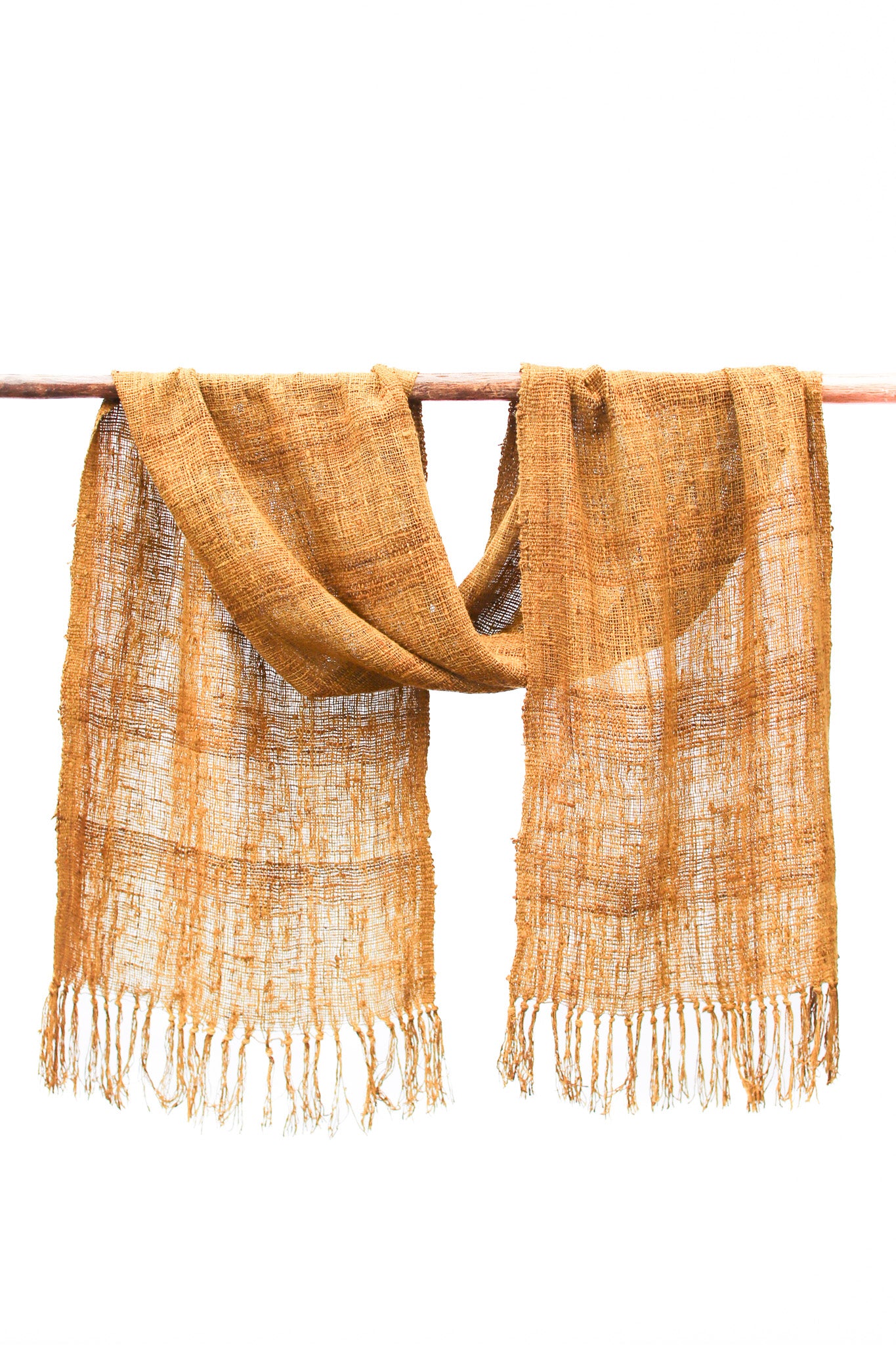 Wild Silk Scarf, Passion Fruit Stripe