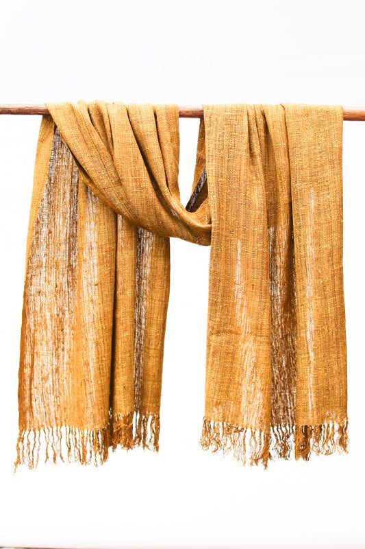 Wild Silk Scarf, Large Passion Fruit