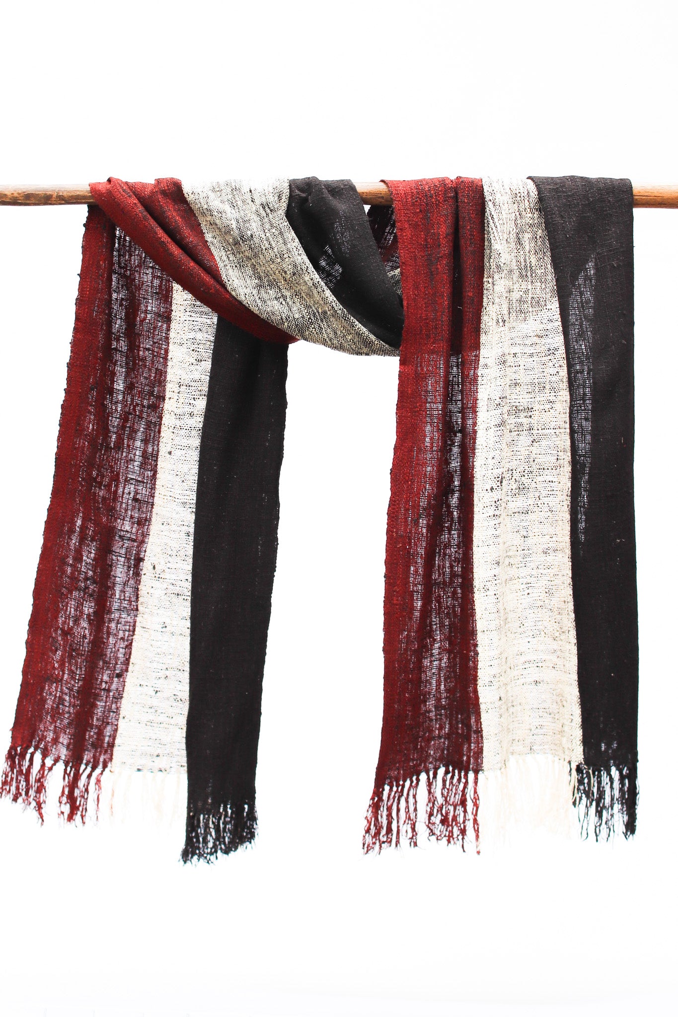 Wild Silk Scarf, Nato + Black Mud + Sun Bleached