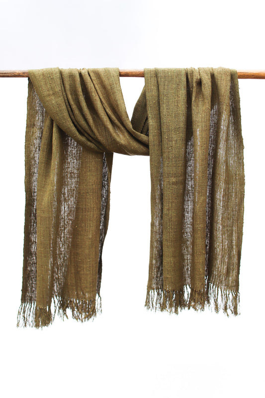 Wild Silk Scarf, Large Psaidia