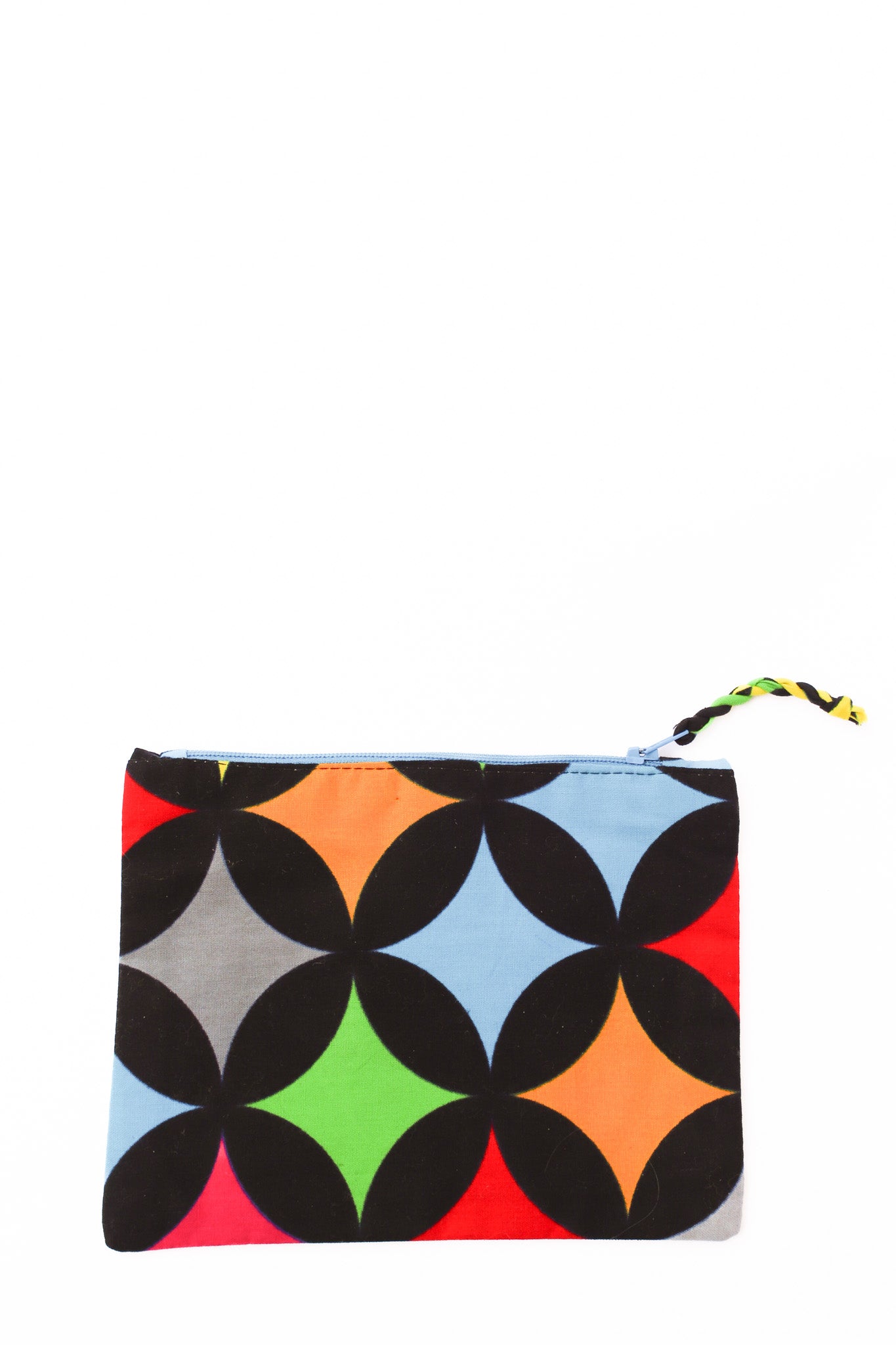 Embroidered Swallow Pouch, Citrine