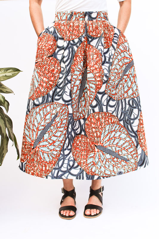 Mupenzi Skirt, Philodendron