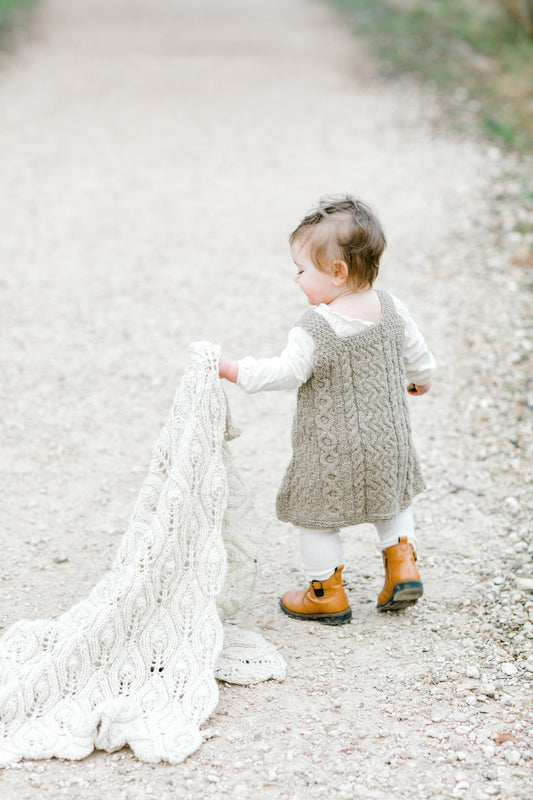 Mia Baby Blanket in Ethiopian Cotton