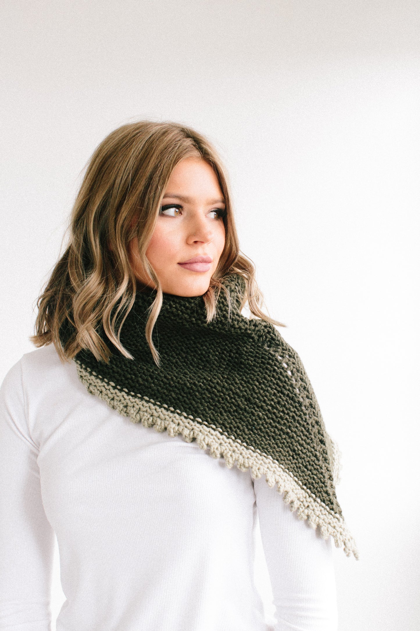 Knitting Pattern Kit, Montgomery Knit Shawl