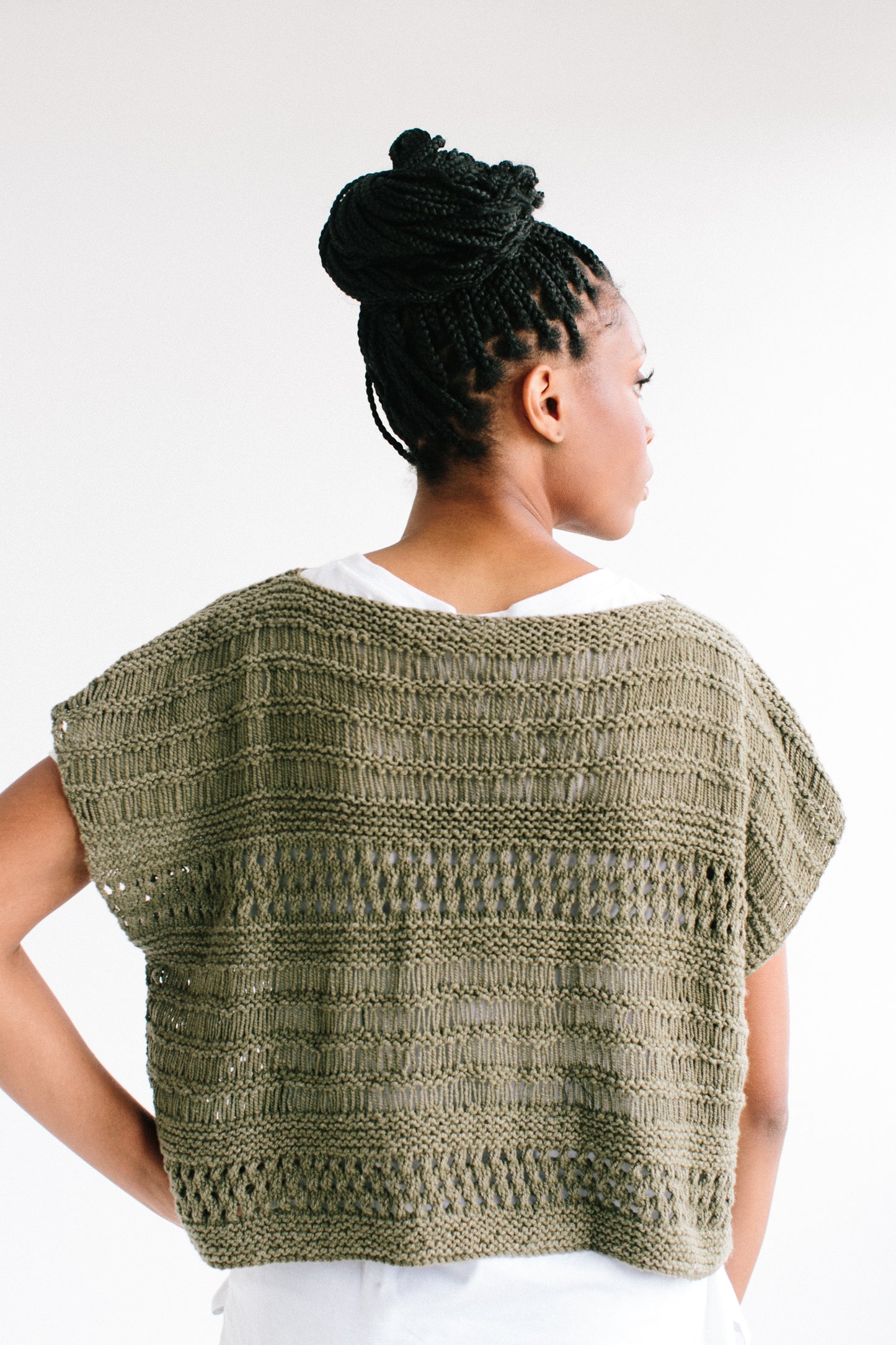 Knitting Pattern Kit, River Banks Top