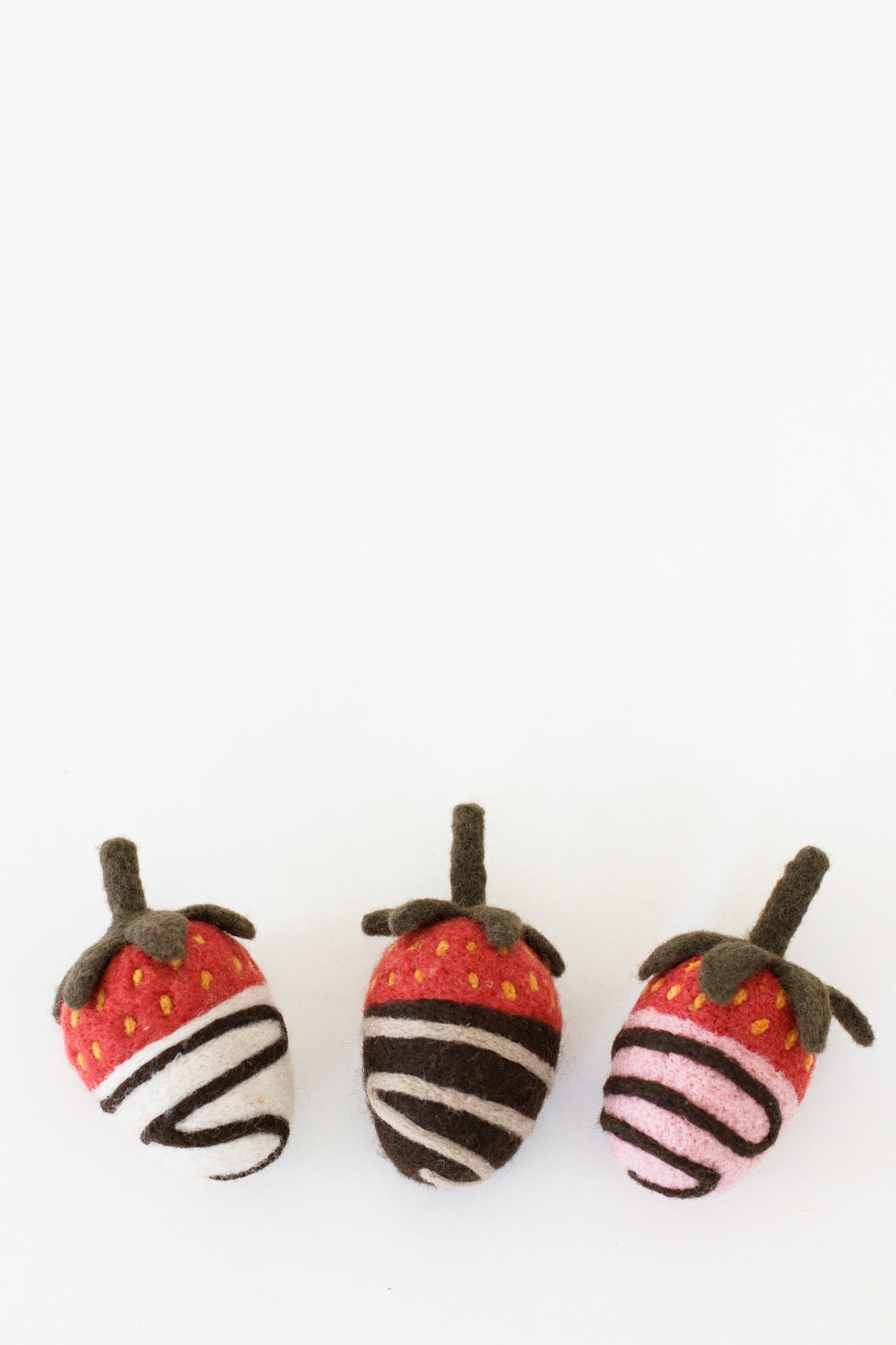 Chocolate-Covered Strawberry Trio