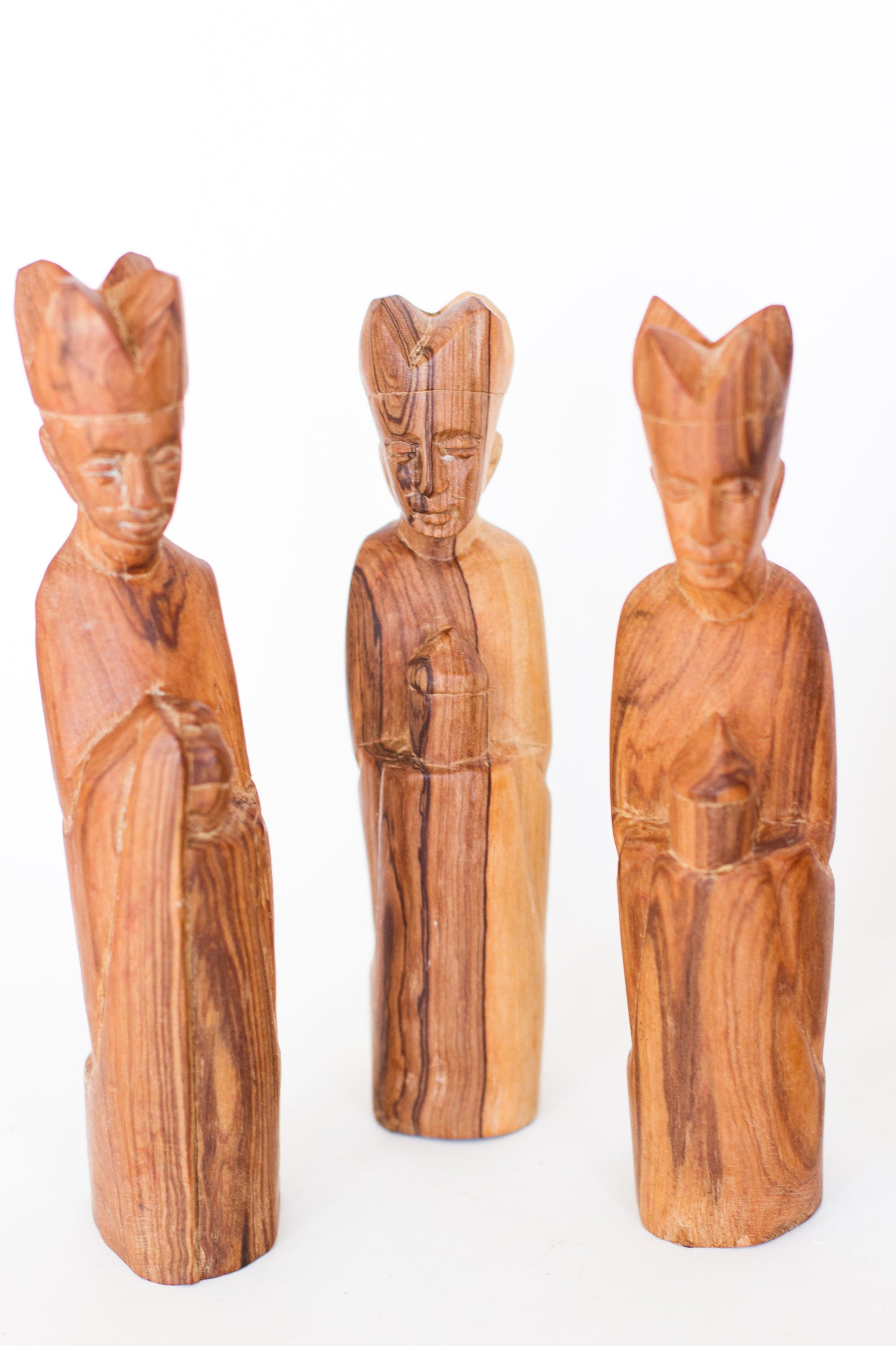 Olivewood Nativity Set