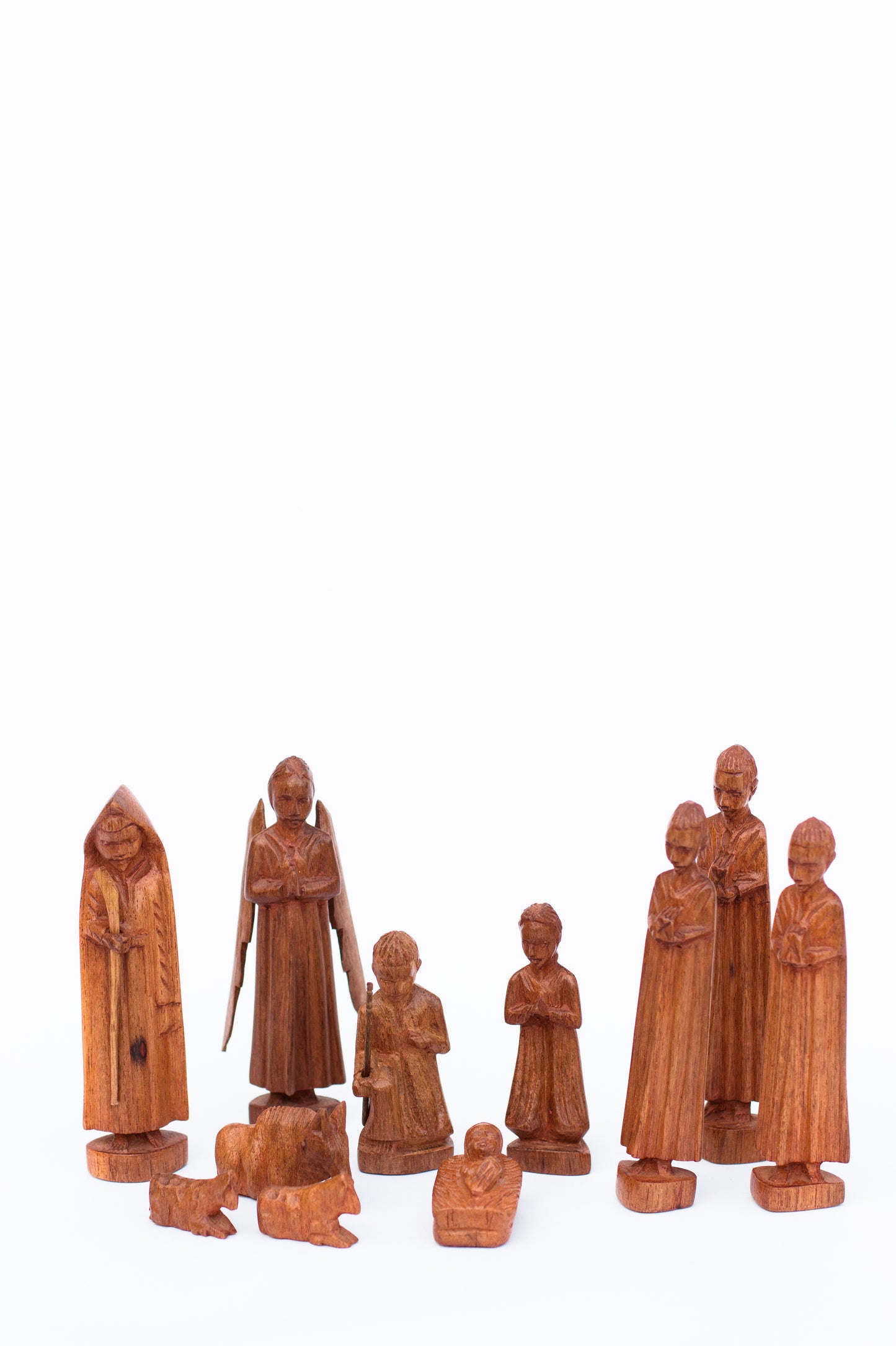 Miniature Sandalwood Nativity