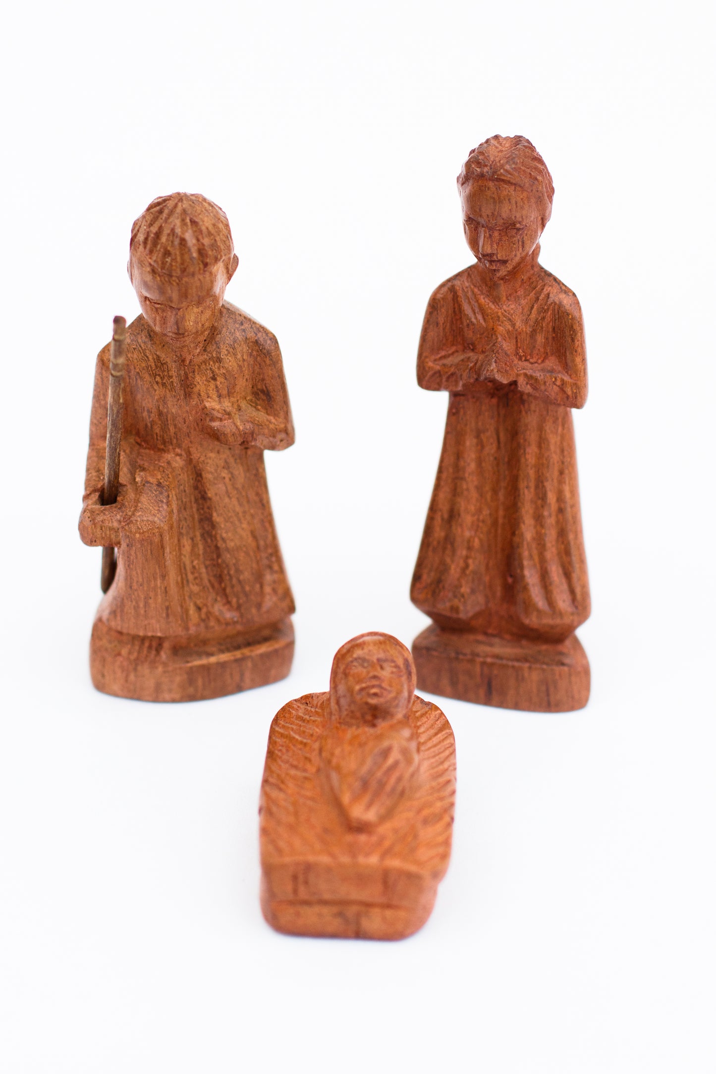 Miniature Sandalwood Nativity