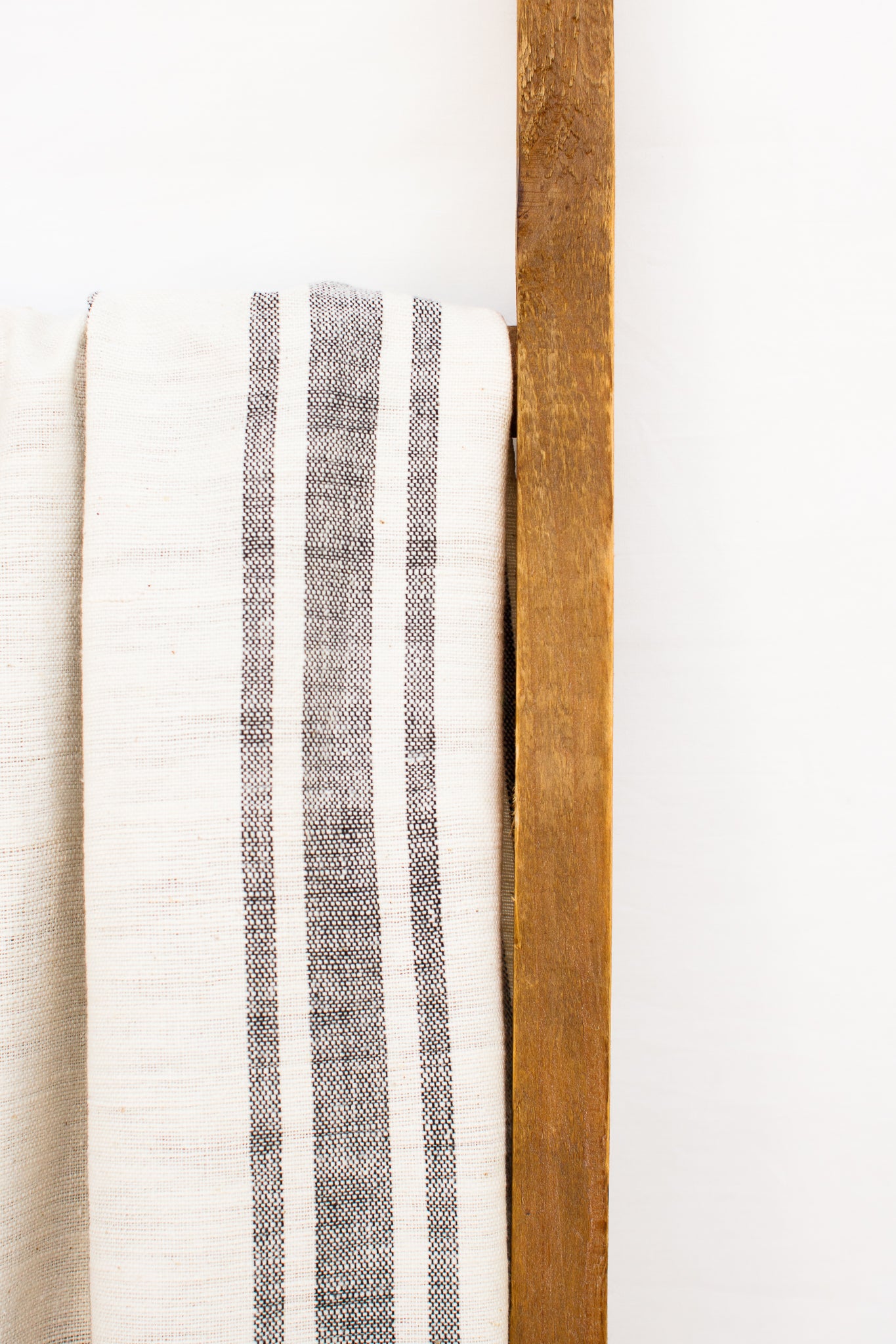 Handwoven Bath Sheet, Hematite