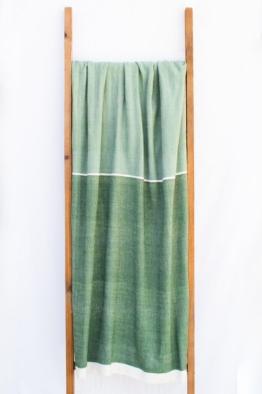 Handwoven Bath Sheet, Diopside