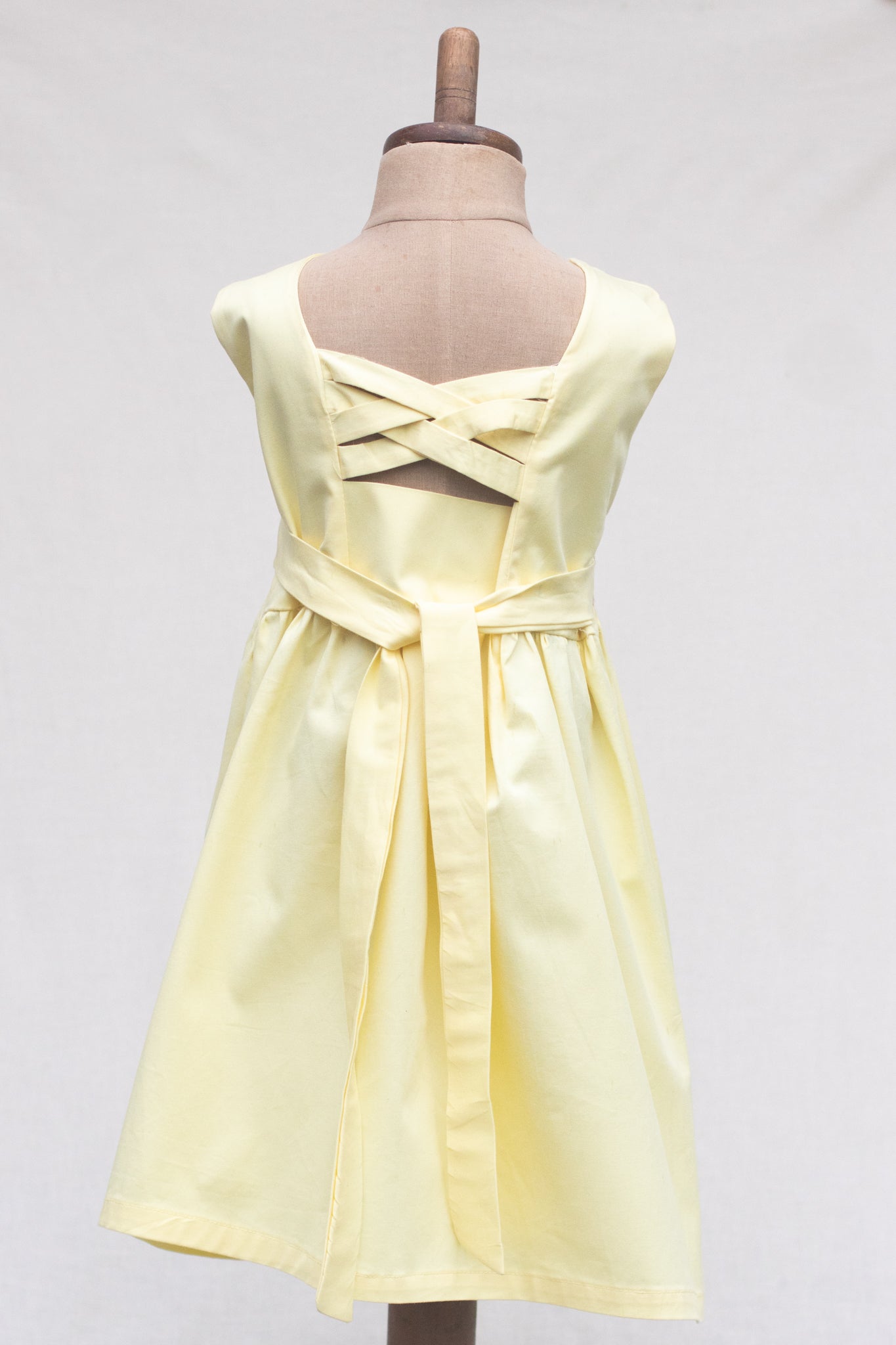 Hand-Smocked Dress, Buttercup