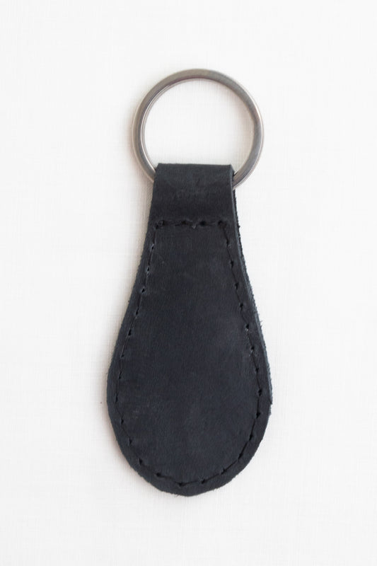 Leather Key Fob, Black