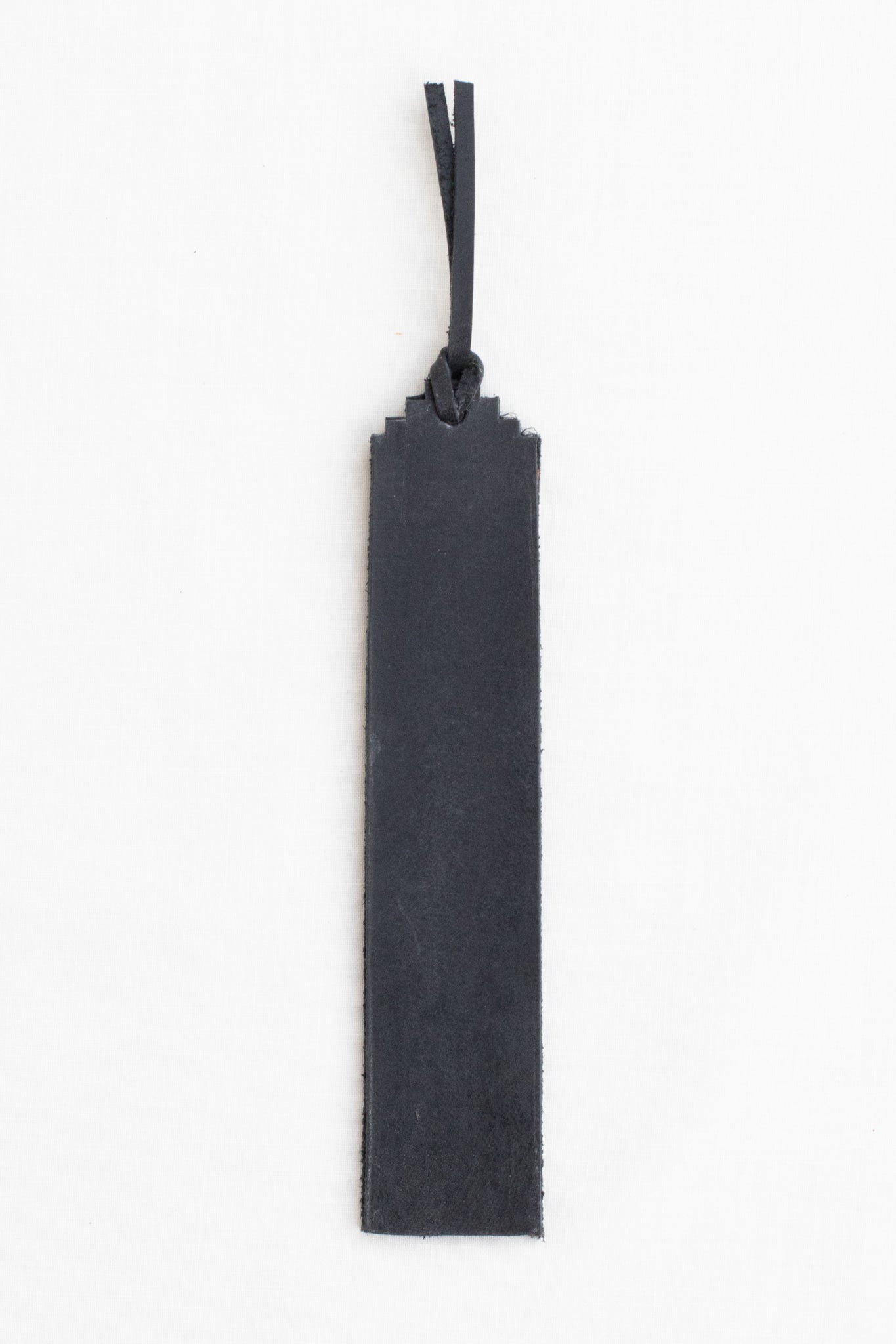 Leather Bookmark, Black