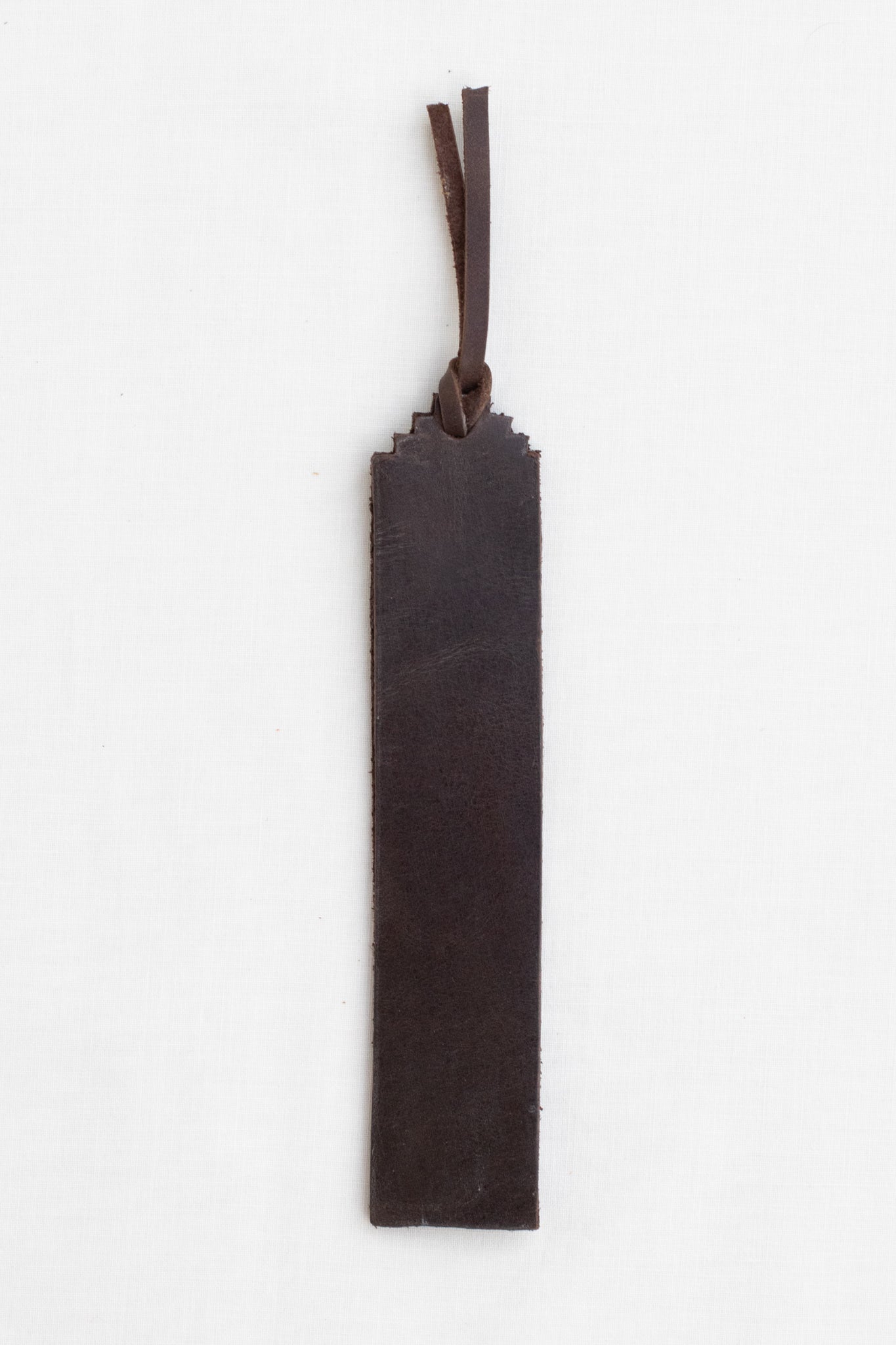 Leather Bookmark, Cocoa