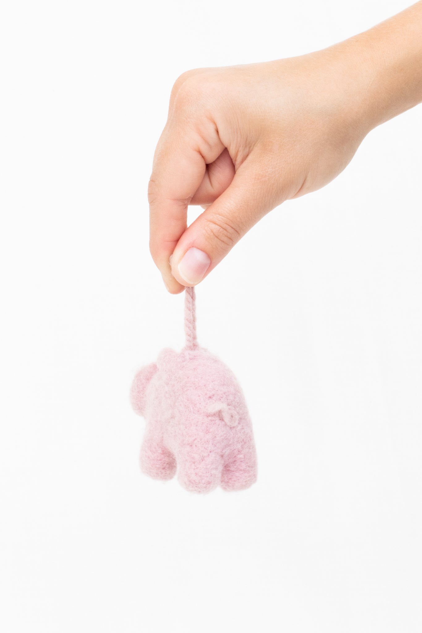 Pepo Piglet Ornament, Cochineal