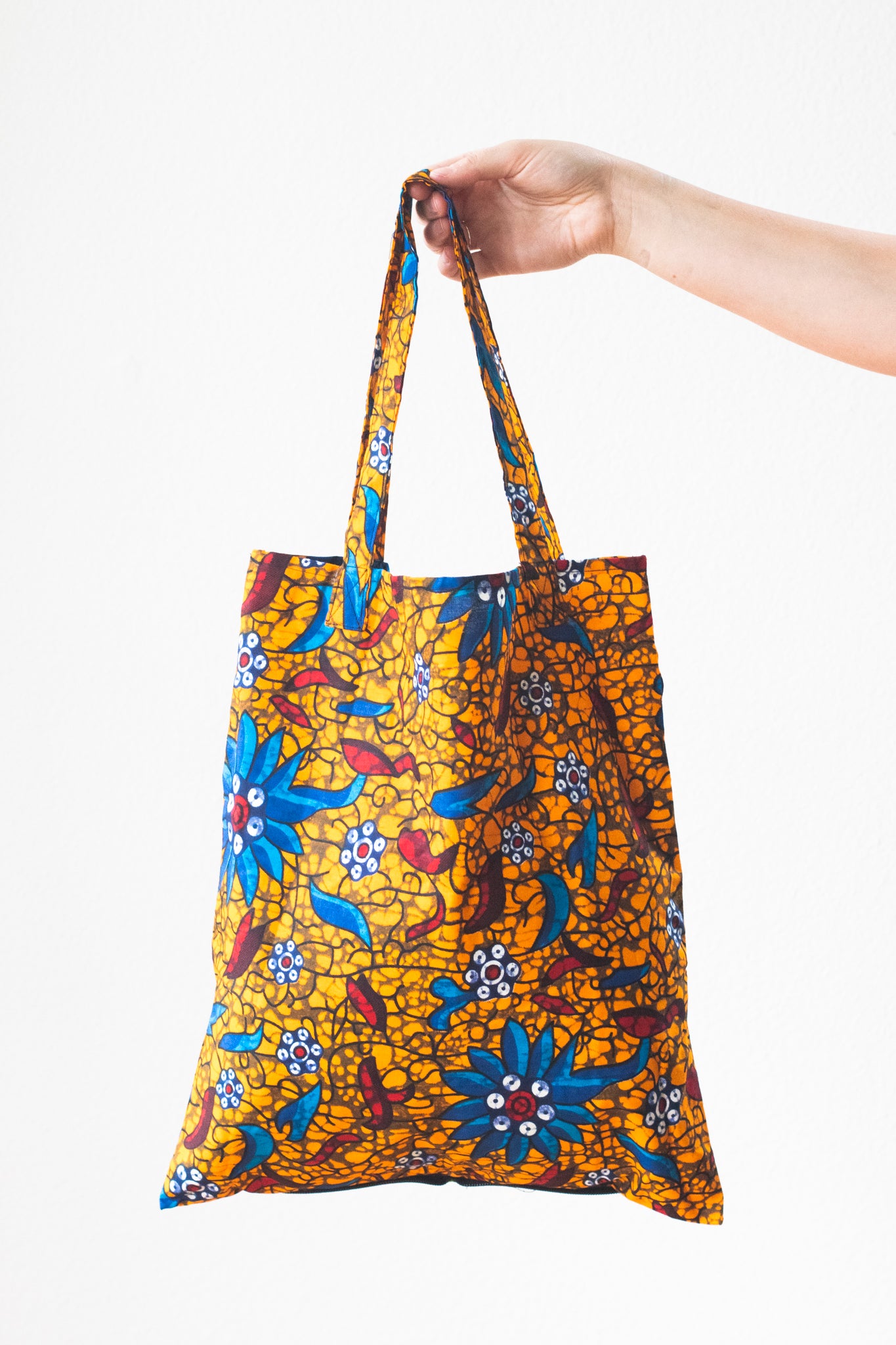Expandable Heart Tote, Sunset