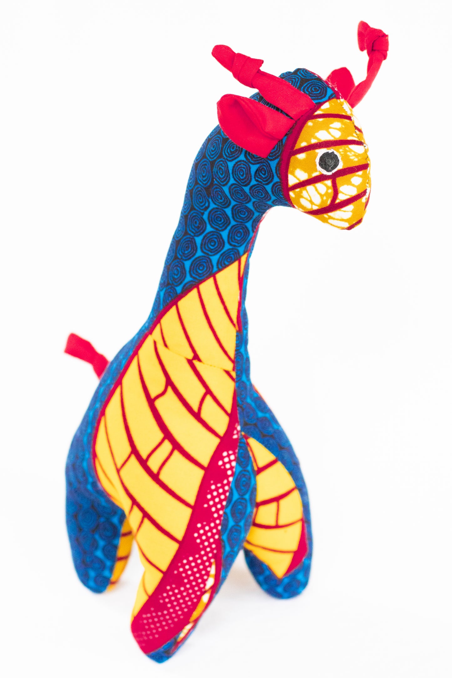 Plush Kitenge Giraffe, Carnival