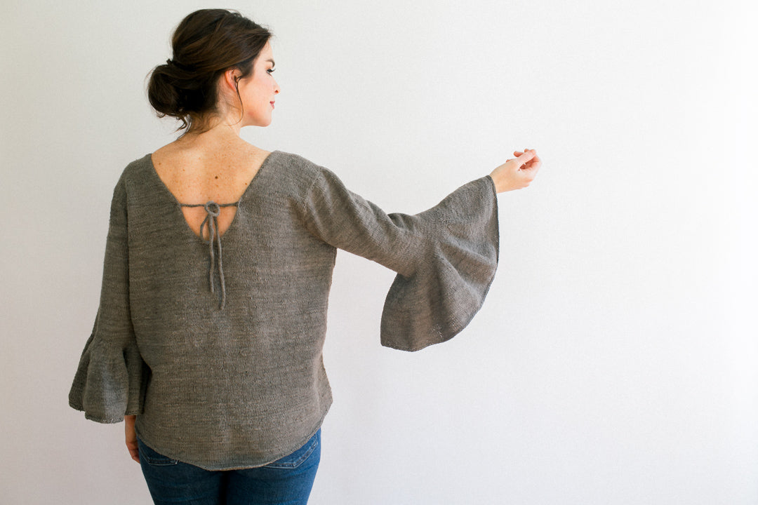 Florida Bell Sweater in Ethiopian Cotton