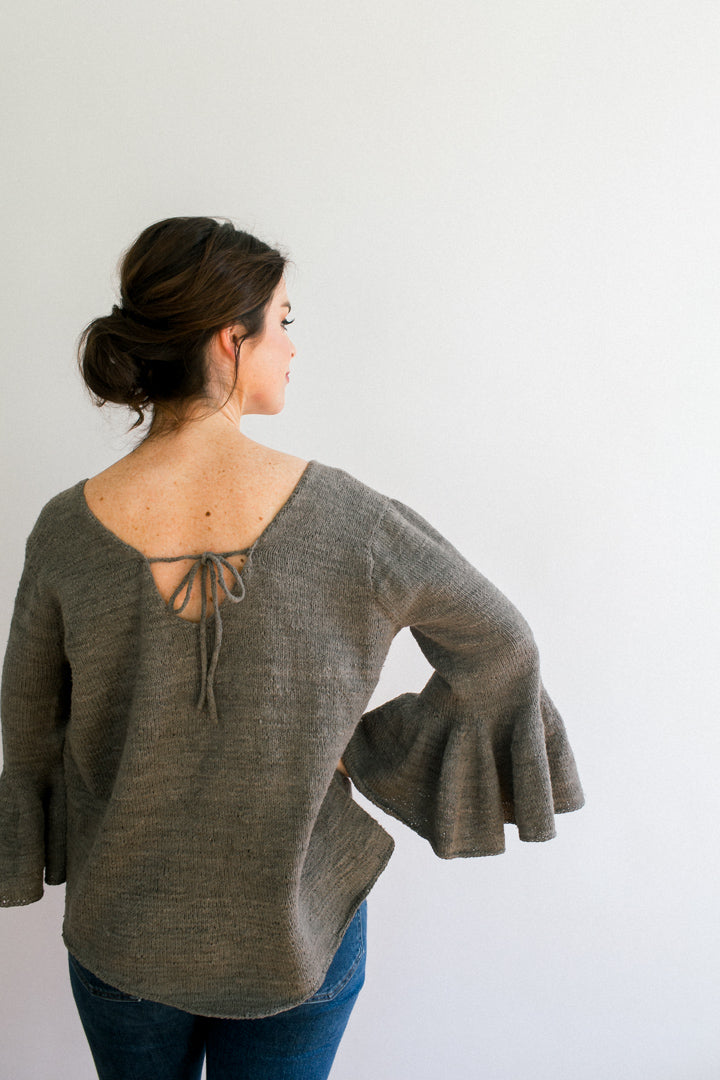 Florida Bell Sweater in Ethiopian Cotton