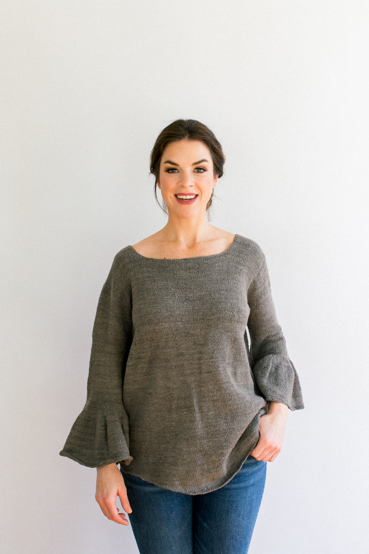 Florida Bell Sweater in Ethiopian Cotton