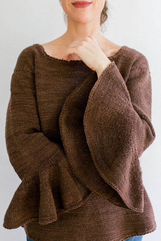 Florida Bell Sweater in Organic Merino