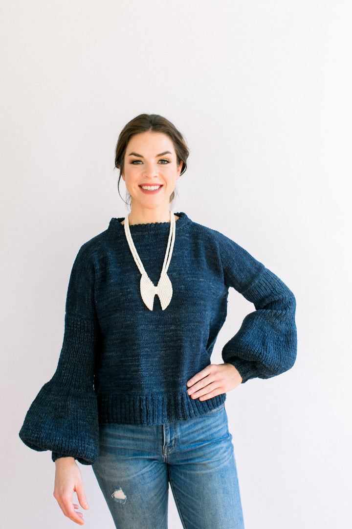 Julienne Sweater in Organic Merino