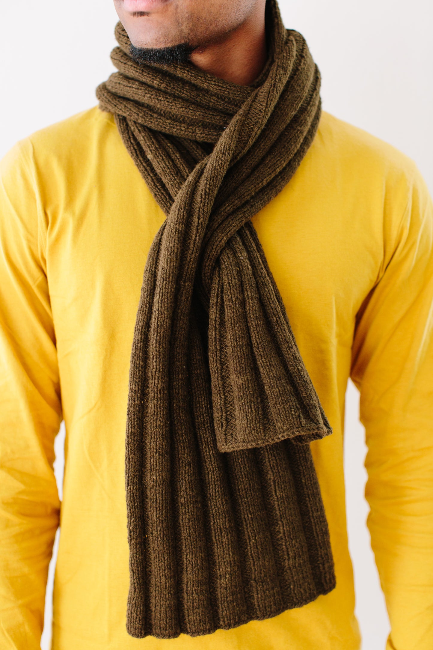 Euginie Scarf in Organic Merino